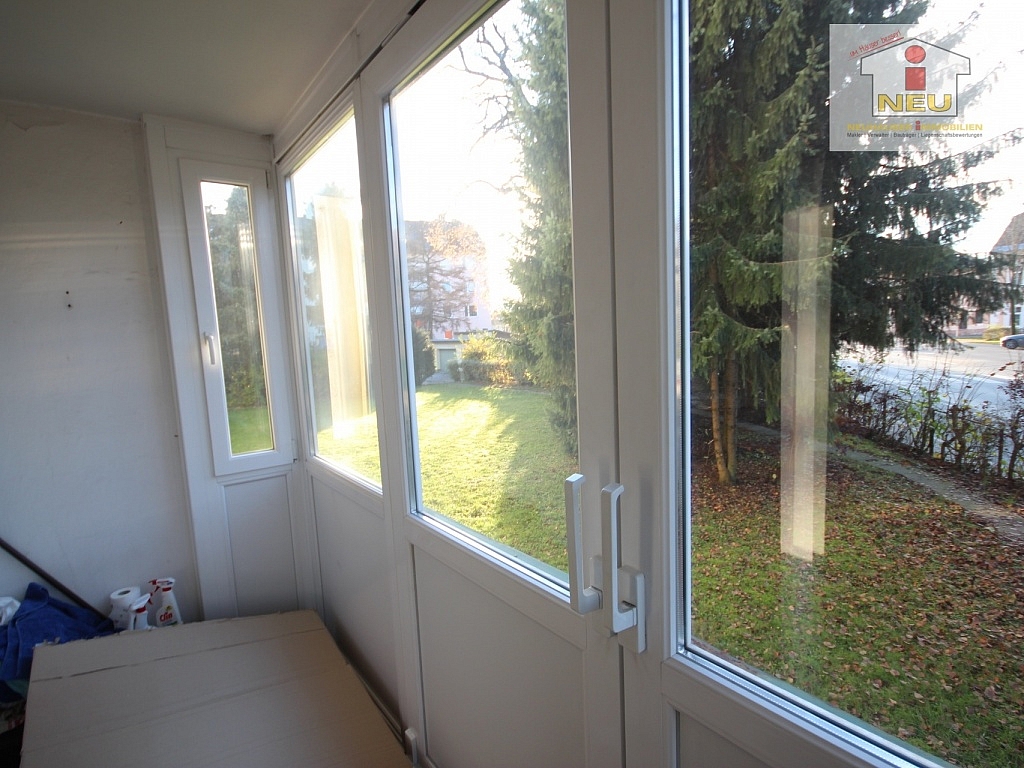 Westloggia Wohnküche Fenster - 4 Zi Wohnung in Welzenegg