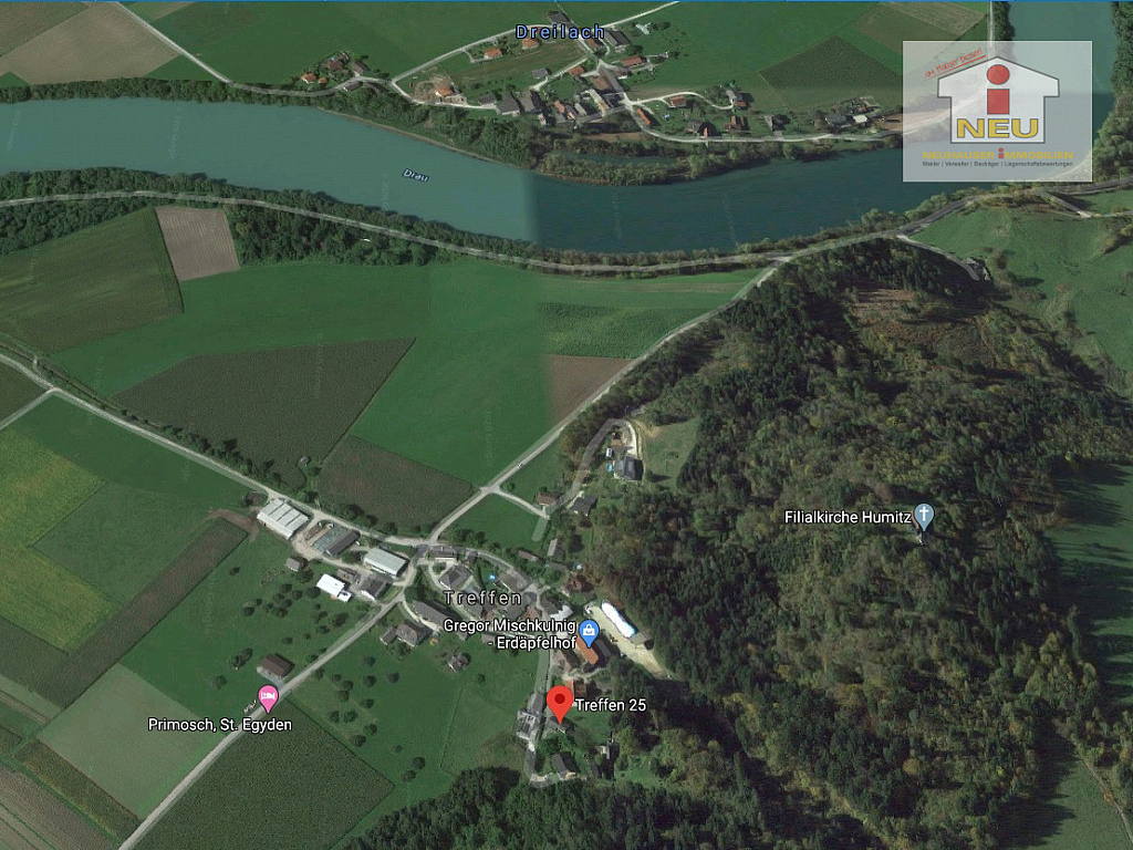 Klagenfurt Baufläche Geldanlage - St. Egyden-Landwirtschaft, Grundstücke und Wälder