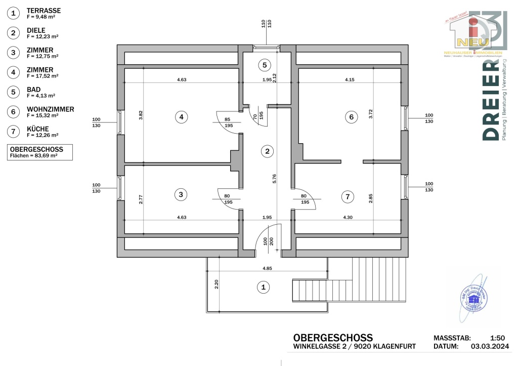 Küche Pläne Kinder - Schönes 150m² Ein-Zweifamilienhaus mit kleinen Grundstück in Annabichl