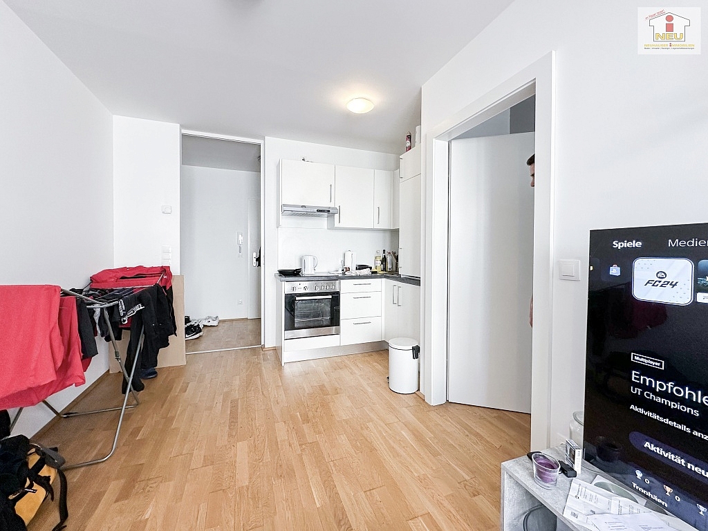 Graz Fußbodenheizung Anlagewohnung - Neuwertige und schöne 2 Zi Wohnung mit großem Balkon in Graz - Niesenbergergasse