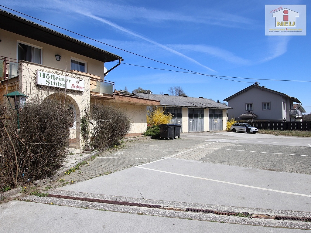 bestehend Zubau Nord - Wohn- und Geschäftshaus in Keutschach-Höflein mit 1.892m² Grundstück und 3 Garagen Nähe Rauschelesee