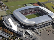 Fußballstadion außen